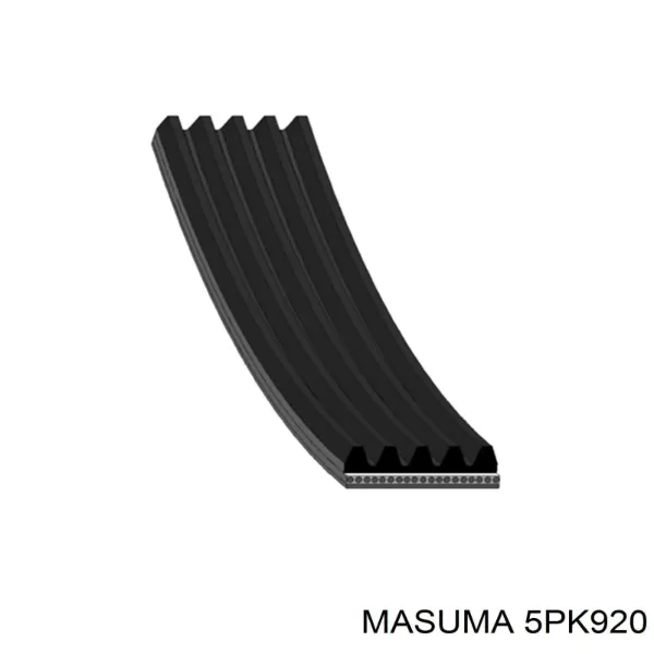 Ремень генератора 5PK920 Masuma