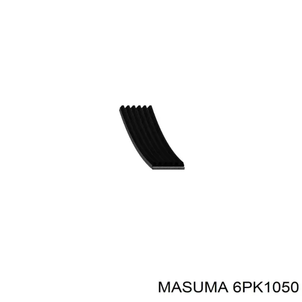 Ремень генератора 6PK1050 Masuma