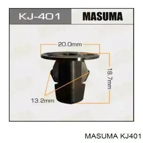 Пистон крепления подкрылок KJ401 Masuma