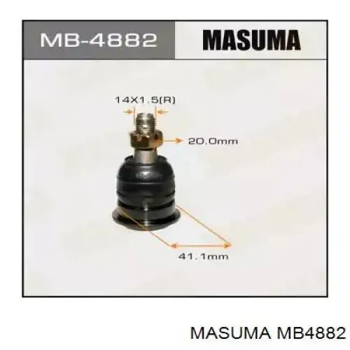 Нижняя шаровая опора MB4882 Masuma