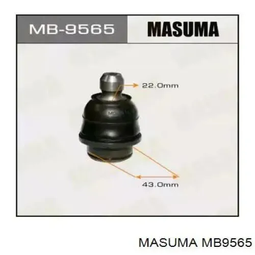 Верхняя шаровая опора задней подвески MB9565 Masuma