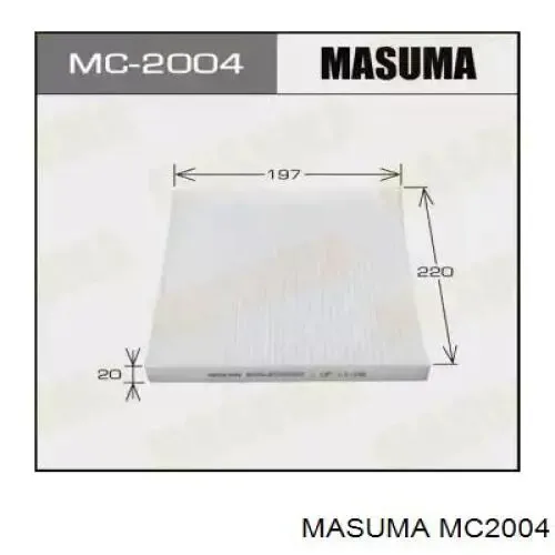 Фильтр салона MC2004 Masuma