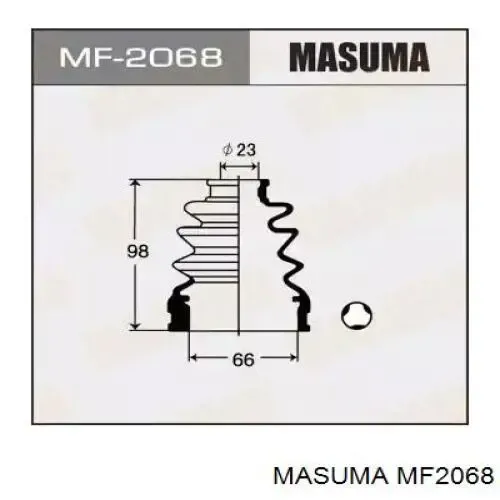 Пыльник ШРУСа внутренний MF2068 Masuma