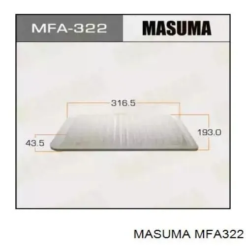 Воздушный фильтр MFA322 Masuma