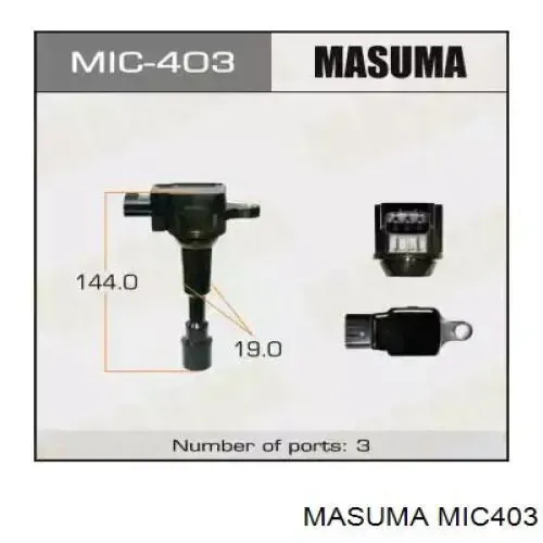 Катушка зажигания MIC403 Masuma