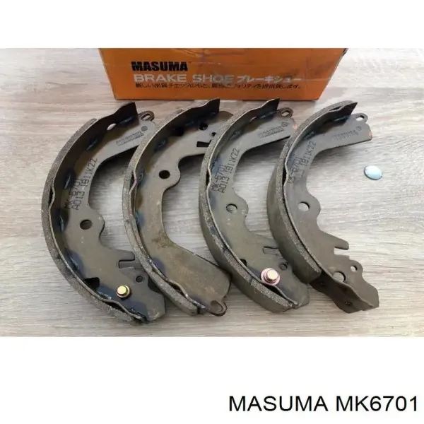 Задние барабанные колодки MK6701 Masuma