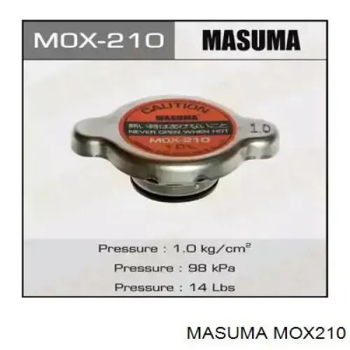 Крышка радиатора MOX210 Masuma