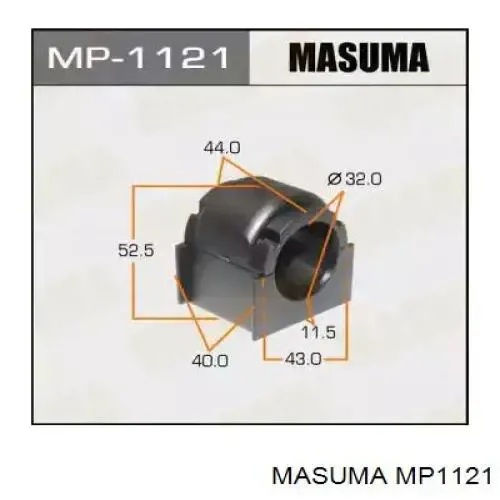 Втулка стабилизатора переднего MP1121 Masuma