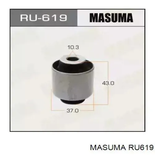 Втулка заднего амортизатора RU619 Masuma