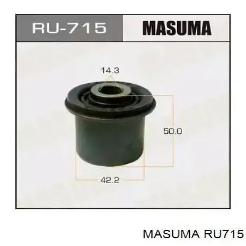 Сайлентблок переднего рычага RU715 Masuma