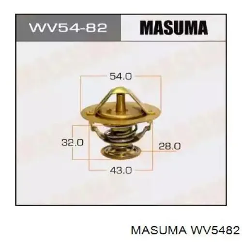 Термостат WV5482 Masuma