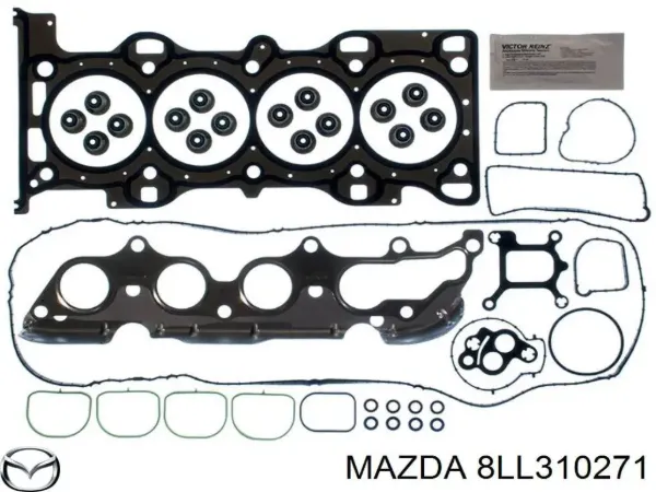 8LL3-10-271 Mazda Комплект прокладок двигателя полный