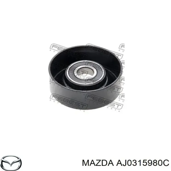 Натяжитель приводного ремня AJ0315980C Mazda