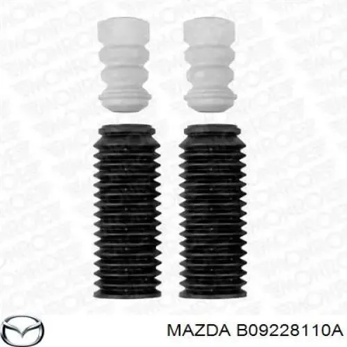 Отбойники задних амортизаторов B09228110A Mazda