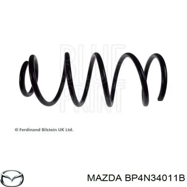 Передняя пружина BP4N34011B Mazda