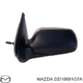 Стекло левого зеркала заднего вида MAZDA DD10691G7A