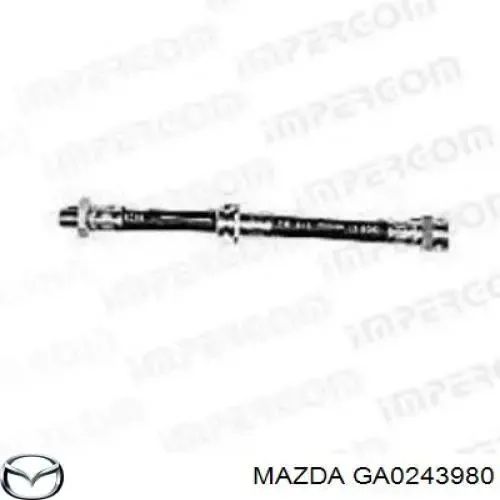 Шланг тормозной передний GA0243980 Mazda