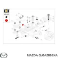Сайлентблок задней балки MAZDA GJ6A2889XA