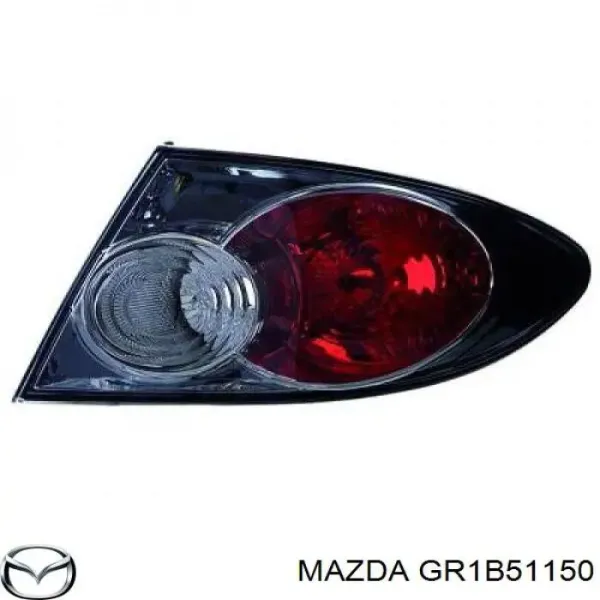 Фонарь задний правый внешний GR1B51150 Mazda