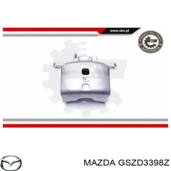Суппорт тормозной передний правый GSZD3398Z Mazda