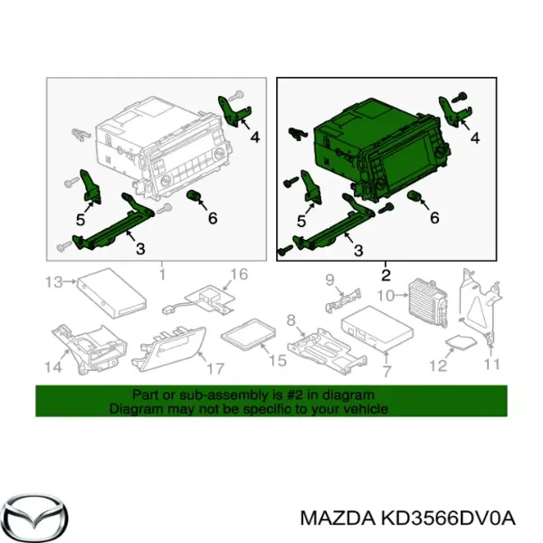  KD3566DV0A Mazda