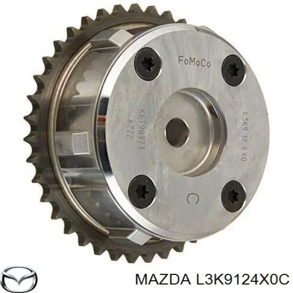 まへ L3K9-12-4X0B Mazda Звездочка-шестерня распредвала двигателя, левого