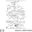 Элемент-турбинка топливного насоса MARKET (OEM) L3M813350B Элемент-турбинка топливного насоса MARKET (OEM) L3M813350B
