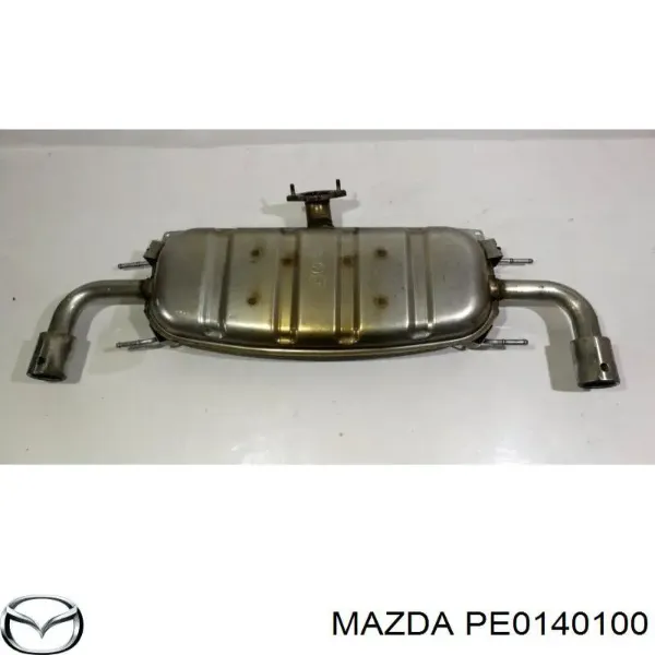 Глушитель задний PE0140100 Mazda