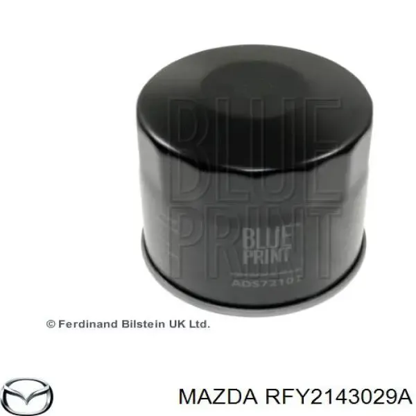 RFY2143029A Mazda Масляный фильтр двигателя