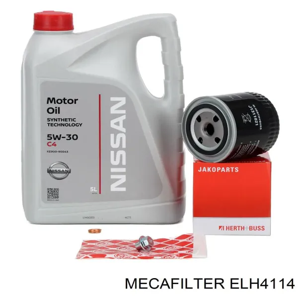 Масляный фильтр ELH4114 Mecafilter