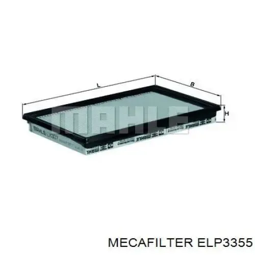 Воздушный фильтр ELP3355 Mecafilter
