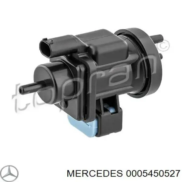 Купить 0005450527 Mercedes Клапан преобразователь давления наддува (соленоид) 
