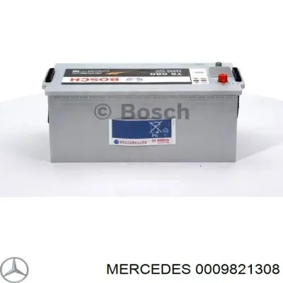Аккумулятор Мерседес 225 А/ч 12 В (0009821308)