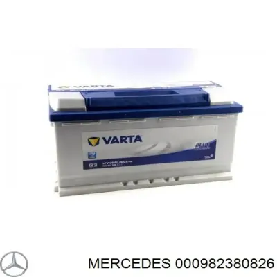 Акумулятор Мерседес 100 А/г 12 В (000982380826)