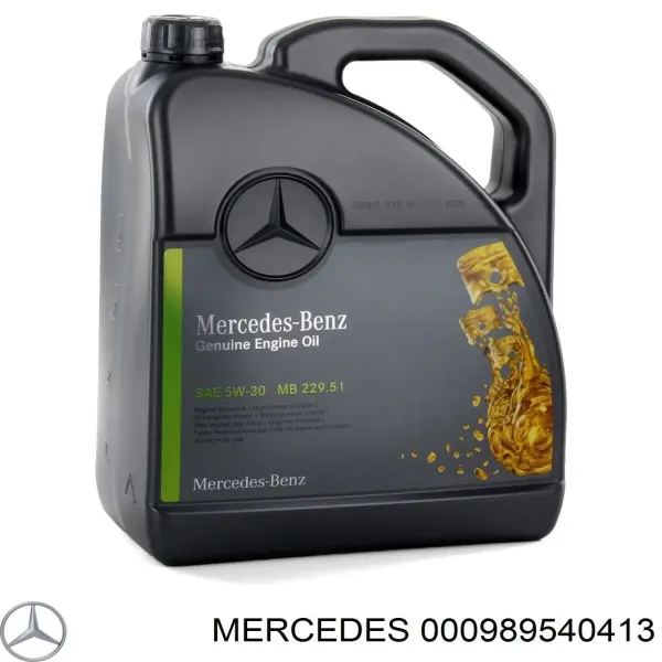 000989540413 Mercedes Масло двигателя