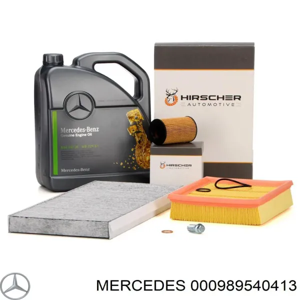 Масло автомобильное Mercedes 000989540413 цена, от