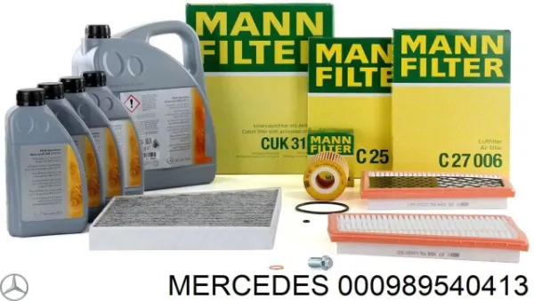 Купить 000989540413 Mercedes Моторное масло для дизеля