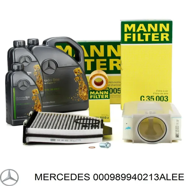 Масло автомобильное Mercedes 000989940213ALEE цена, от