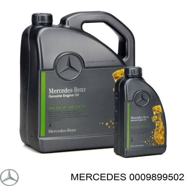 Моторное масло 0009899502 Mercedes