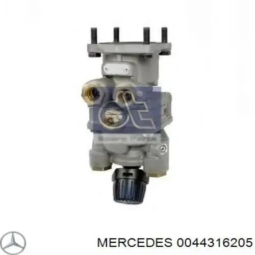 Кран тормозной, подпедальный (TRUCK) 0044316205 Mercedes