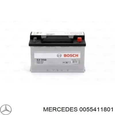 АКБ Мерседес 100 А/г 12 В (0055411801)