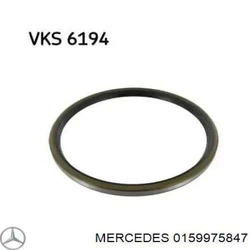 Сальник передней ступицы внутренний 0159975847 Mercedes