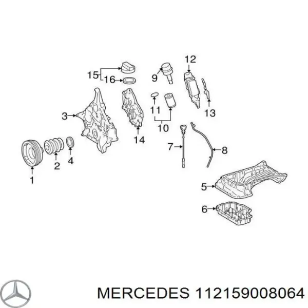 Прокладка дроссельной заслонки Mercedes Vito II