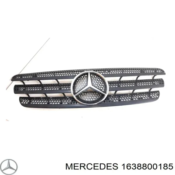 A16388001857167 Mercedes Решетка радиатора