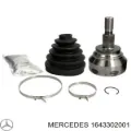 Левая полуось Mercedes ML/GLE W164