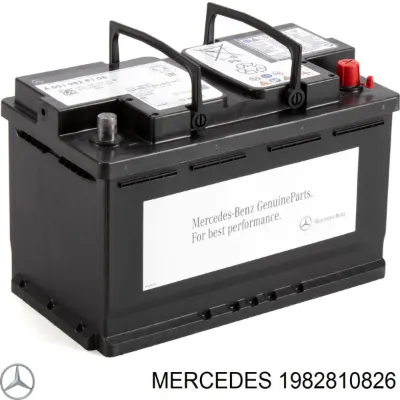 Авто аккумулятор Мерседес 80 А/ч 12 В (1982810826)