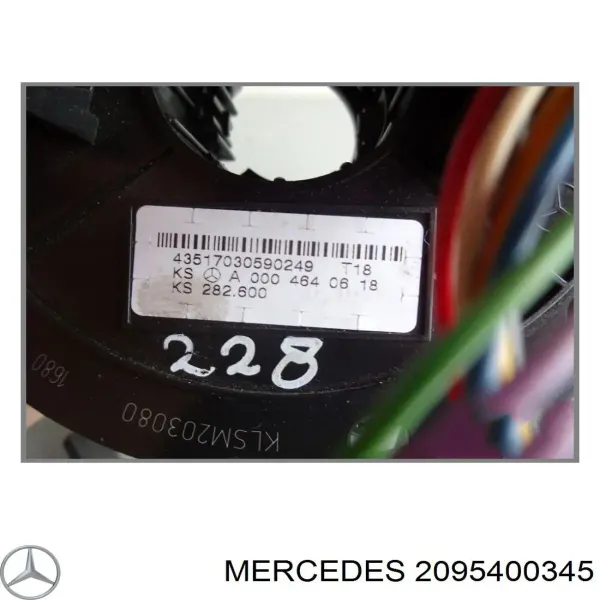 Шлейф руля Mercedes 2095400345