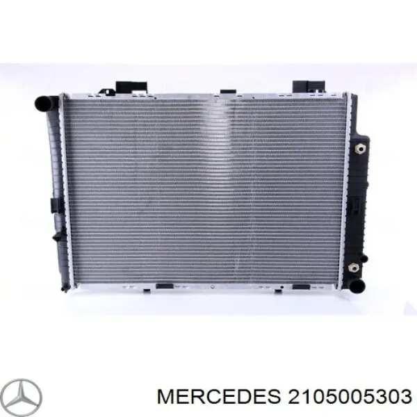 2105005303 Mercedes Радиатор основной
