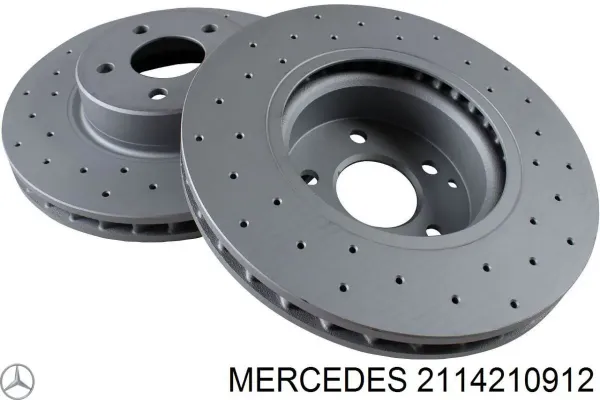 Передние тормозные диски 2114210912 Mercedes
