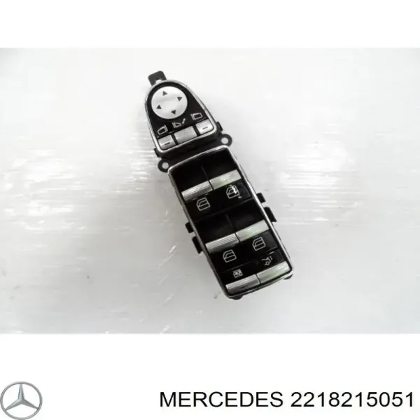 Кнопочный блок управления стеклоподъемником передний левый A2218215051 Mercedes